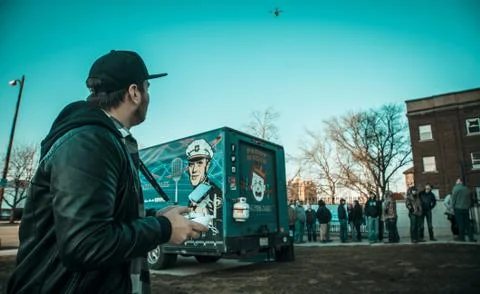 Drone Pilot Operator Stock Photos