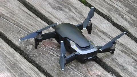 Drone on a platform Video stock 103175843