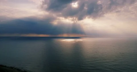 Drone Point of View . Night Видео 76850242