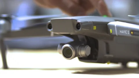 Drone Powering On Stock Footage 121068318