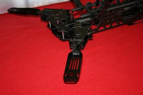 Drone prototype in the production line awaiting to be assembled with electronics Stock Photos