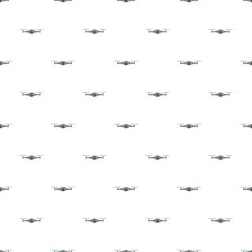 Drone quadcopter aerial flying technology seamless pattern 스톡 일러스트