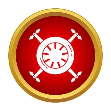 Drone quadcopter flying robot icon button design Stock Illustration