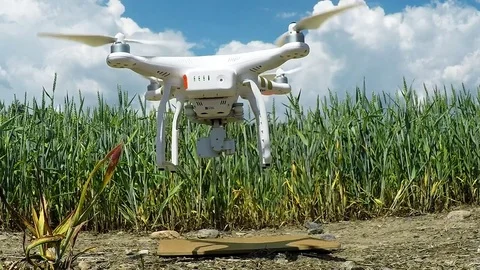 Drone quadrocopter with camera 스톡 동영상 72093218