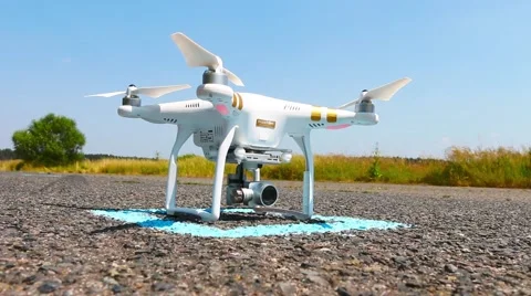 Drone quadrocopter. Stock Footage 55609648