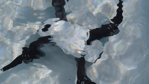 Drone quadrocopter under water. Stock Footage 123124140