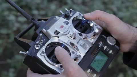 Drone Radio Control 01 Video stock 86897891
