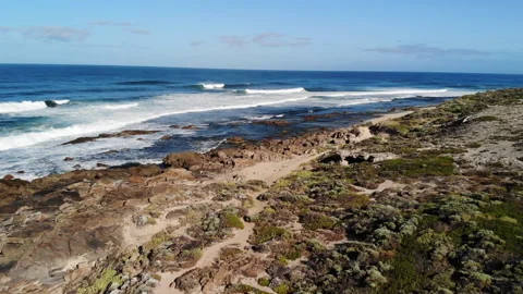Drone of remote beach in Australia 库存影片 149325141