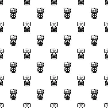 Drone remote control and smartphone seamless pattern Stock Illustration