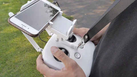 Drone Remote Control Stock Footage 94622191