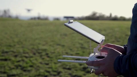 Drone Remote Fly Stock Footage 60658115