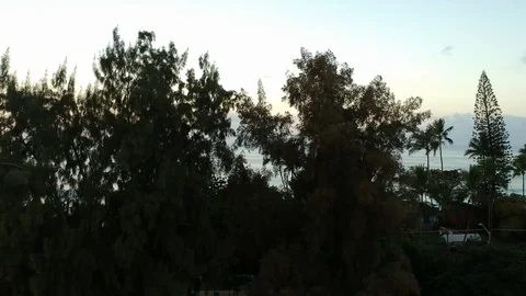 Drone Rockpile sunset Stock Footage 115376858