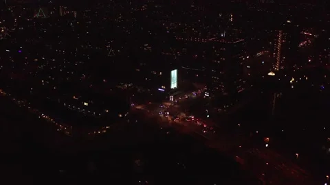 Drone Rotterdam City 10 Stock Footage