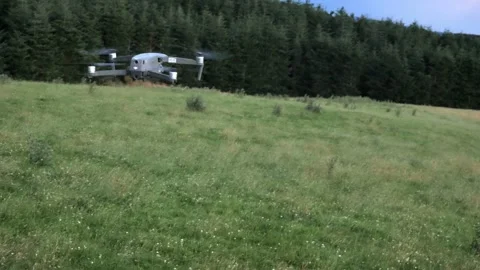 Drone Rough Land, DJI Mavic Pro 2 Stock Footage 170163851