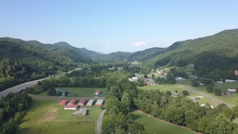 Drone Rural-Tennessee Stock Footage