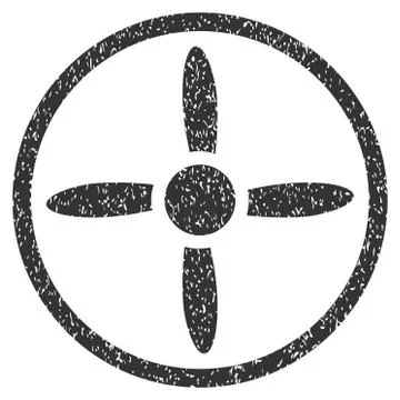 Drone Screw Grainy Texture Icon Stock Illustration
