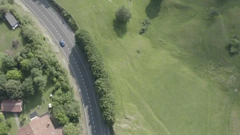 Drone shoot of abandoned urbanization Stock Footage 278322963