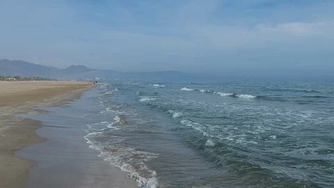 Drone shoot beach Video stock 91411634