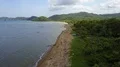 Drone shot aerial timelapse coastline beach hills landscape of Flores IDN 4k or 4k+ Resolution