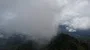 Drone shot aerial touching clouds over jungle mountains beautiful Indonesia 4k or 4k+ Resolution