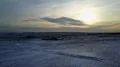 Drone shot aerial wide open snowy farmland winter landscape 4k or 4k+ Resolution