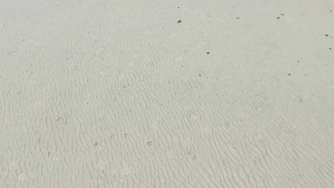 A drone shot of beach mud Vídeo Stock 80169309