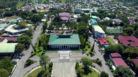 Drone shot of beautiful park Video stock 230608484