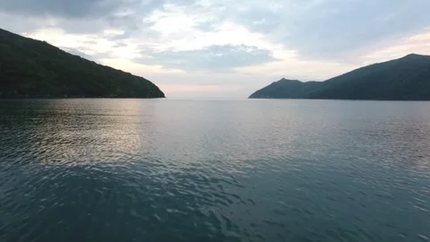 Drone Shot Between Virgin Islands Video stock 132365232