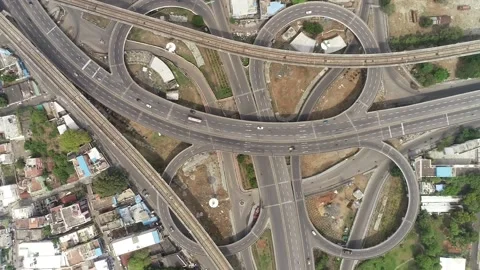 Drone shot in Chennai 動画素材 133111791