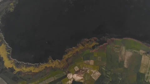 Drone shot of a city Stock Footage 245264361