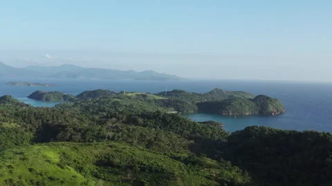 Drone Shot of Coastal Philippines Stock Footage 278535995