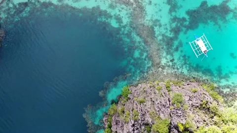 Drone shot coron 스톡 동영상 169188902