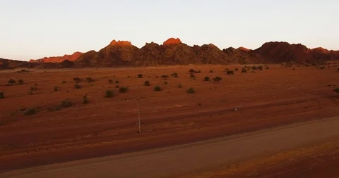 Drone shot for the desert-2 Vídeo Stock 110889218