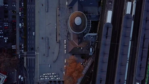 Drone Shot Deutz Cologne Stock Footage 99309445