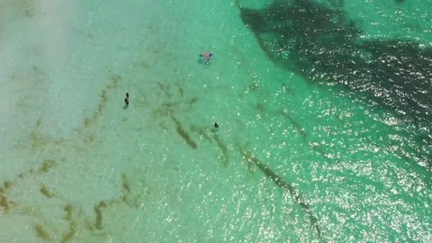 Drone shot of florida beach Stock Footage 146238467