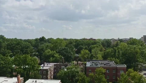Drone shot of a flying helicopter Stock Footage 147956082