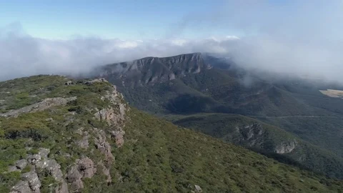 DRONE SHOT OF GRAMPIANS 스톡 동영상 75253155