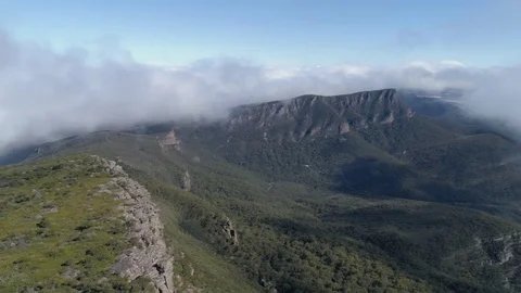 DRONE SHOT OF GRAMPIANS 스톡 동영상 75253214