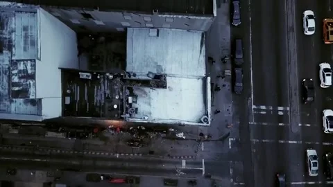 Drone Shot, High And Expanded View Of Brooklyn Stock Footage 135702227