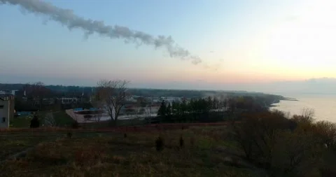 Drone shot for the landscape Stock Footage 239568741