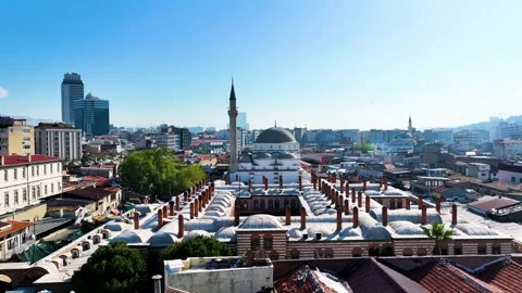 Drone shot of the mosque Video stock 292768481