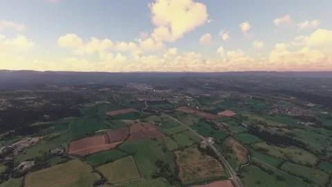 Drone shot Mountain Hikes in Brigsteer. Kendal. United Kingdom 库存影片 309065663