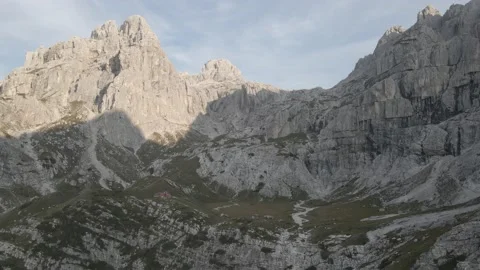 Drone shot in the mountains Video stock 230164294