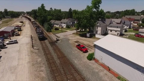 Drone Shot of NS train 3 스톡 동영상 74931769