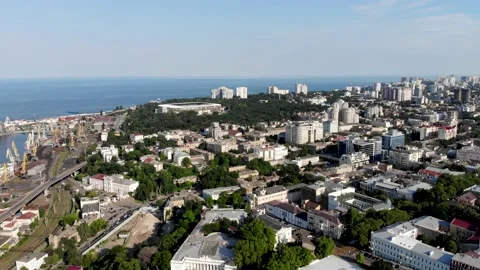 Drone shot Odessa 库存影片 167979458