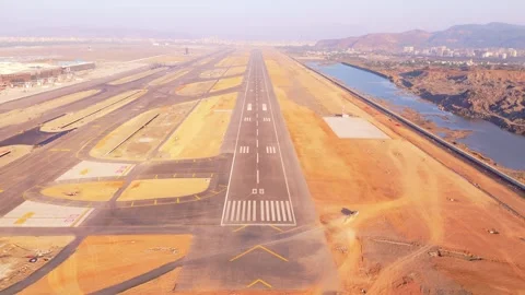 Drone shot ongoing development for flight path Stock Footage 299787022