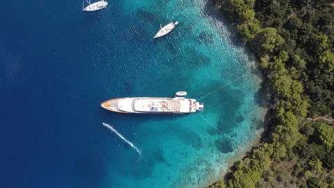 Drone shot 스톡 사진