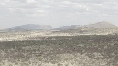 Drone shot of rural Namibia 스톡 동영상 244706455