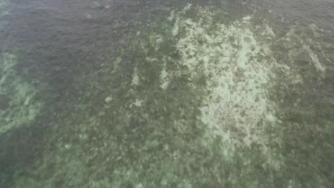 Drone Shot of Sea Water. Shot in 1080p Stock Footage