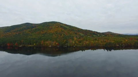 Drone shot of Shawnee Peak 스톡 동영상 120140486